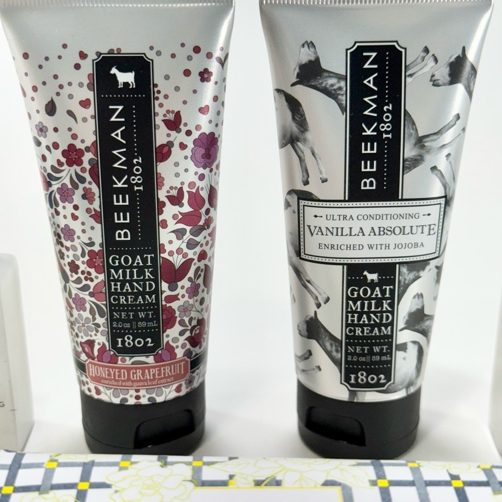 BEEKMAN 1802-Goat Milk & Honeyed Gf. Hand Cream-2oz, Bar Soap 9oz, Conditioner - Picture 3 of 5
